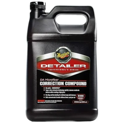 DA Correction Compound 1 Gallon D30001 - Professional Removal of Car Scratches, Swirls, Water Spots and Oxidation, For Use with DA Polisher Machine and Rotary/DA Cutting Pads, 3.79ltrs