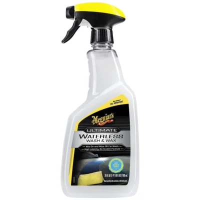 Ultimate Waterless Wash And Wax G3626 - Scratch Free Waterless Car Wash, Adds Wax Protection, Extreme Water Beading, Deep Gloss, 768ml