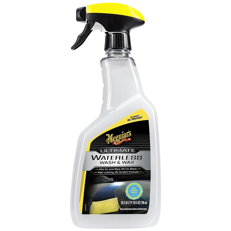 Ultimate Waterless Wash And Wax G3626 - Scratch Free Waterless Car Wash, Adds Wax Protection, Extreme Water Beading, Deep Gloss, 768ml
