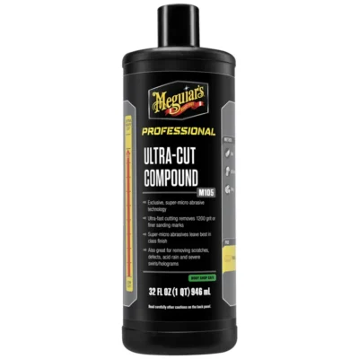 Ultra Cut Compound M10532 - Fast-Cutting Compound On A Car's Paint For Buffing, Removes Sanding Marks, For Use With DA polisher machine and Rotary/DA cutting discs, 946ml