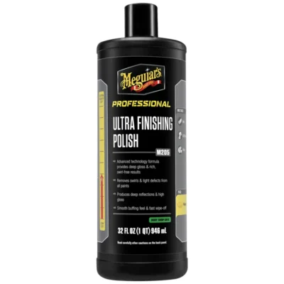 Ultra Finishing Polish M20532, Professional Polish For a Mirror Like Finish, Use with Meguiar's Professional DA Polisher Machine And Rotary/DA polishing disc(s), 946ml