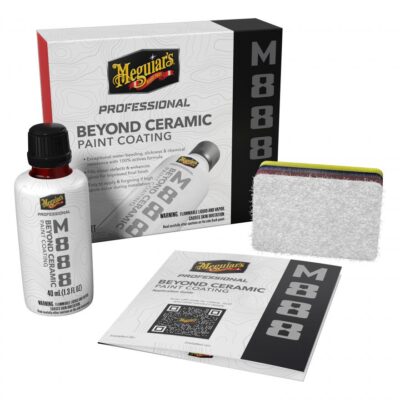 Meguiar's Professional Beyond Ceramic Paint Coating, M88800 - Long Lasting Ceramic Coating for Cars, Easy to Apply, Fills in Minor Defects with Exceptional Water Beading, Slickness, and Chemical Resistance