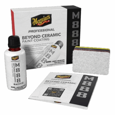 Meguiar's Professional Beyond Ceramic Paint Coating, M88800 - Long Lasting Ceramic Coating for Cars, Easy to Apply, Fills in Minor Defects with Exceptional Water Beading, Slickness, and Chemical Resistance