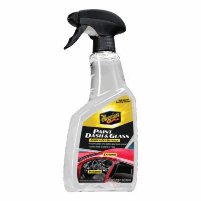 Meguiar’s Paint, Dash & Glass Inside & Out Detailer, G250224 -Perfect to Quickly Clean and Protect Your Car Inside & Out, Hydrophobic Boosted Car Cleaning for Paint, Plastic, Glass & More. 709.8ml