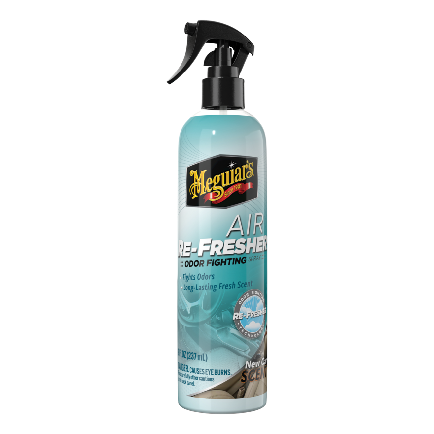 Meguiar's New Car Air Refresher Trigger, G250608 - Easy-to-Use Car Air Freshener That Quickly Eliminates Odors and Delivers A Long-Lasting Fresh, New Car Scent. 236.6ml