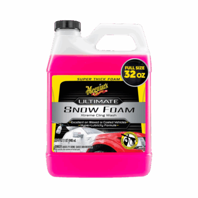 Meguiar’s Ultimate Snow Foam, G191532- High-Foaming Car Wash Designed for Foam Cannons & Foam Guns. 946.353ml