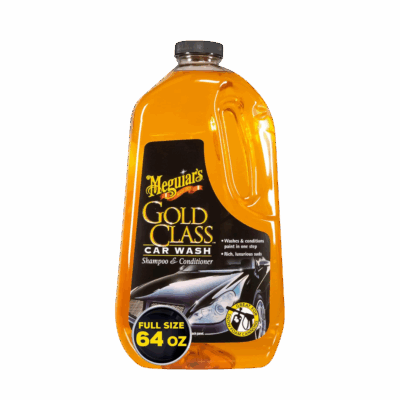 Meguiar's Gold Class Car Wash Shampoo & Conditioner,G7164 - Use with foam cannon or bucket wash for a glossy, professional clean that’s safe on any paint finish.1.89L