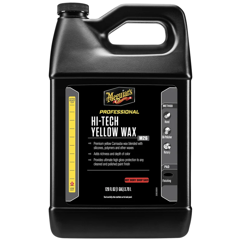 Meguiarās Professional Hi-Tech Yellow Wax M26 ā 1 Gallon